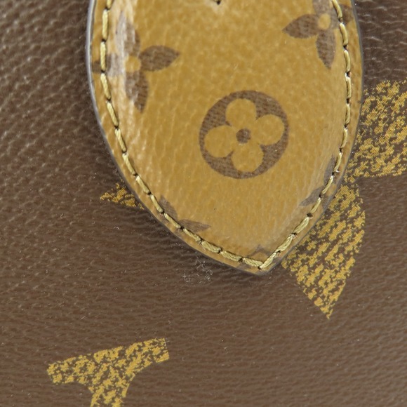 Louis Vuitton On The Go MM Monogram Giant Tote Bag Monogram Reverse - Picture 7 of 9